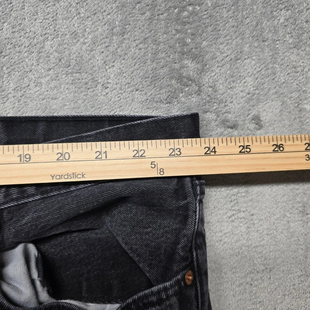 Levis 501 Original Fit Straight Leg Button Fly Jeans Mens 48x34
Faded Black Wash - Picture 6 of 12